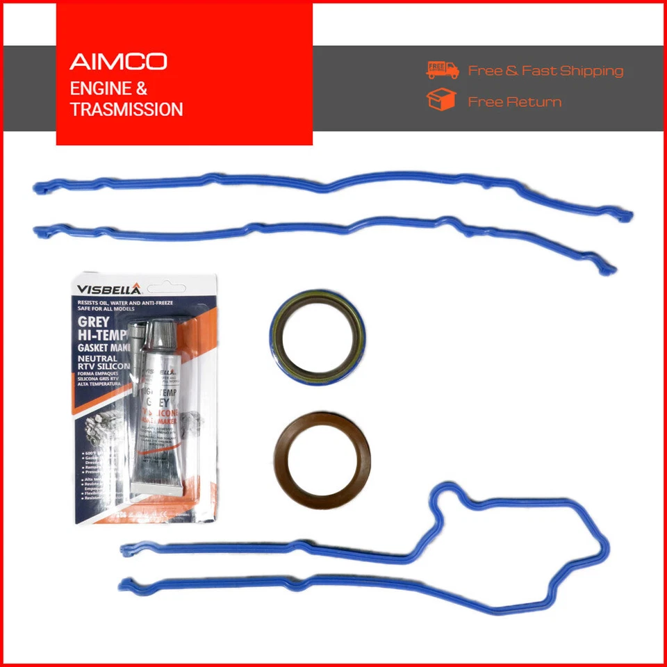 Junta de cubierta de distribución apta para 97-17 Ford F150 F250 E250 E350 Econoline 5.4 6.8 2 válvulas Foto 1 de 4