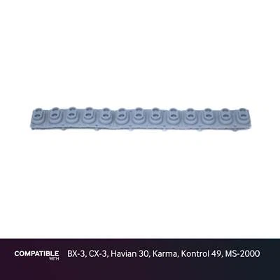 Tira de contacto clave Korg 13 notas BX-3, CX-3, Havian 30, Karma, Kontrol 49, MS-2000 Foto 1 de 3