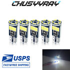 5x T10 168 194 LED Instrument Panel Dash Lights white Bulbs For Ford F150 F 250
