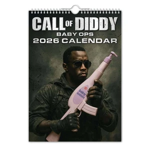 Call of Diddy - Wandkalender 2026 - lustig - schrullig - Weihnachten - Geburtstag - Bild 1 von 11