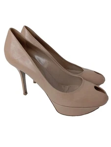 SERGIO ROSSI Zapato Tacón Mujeres Tacones Talla EU 39 marrón elegante - Imagen 1 de 5