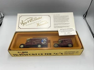 Corgi Transport of the 30's Thorneycroft and Ford Model T Delivery Vans R9501 - Picture 1 of 14