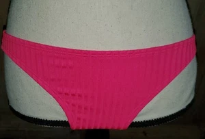 Xhilaration Hot Pink geripptes Unterteil Badeanzug frech S Small neu mit Etikett *S24 - Bild 1 von 3