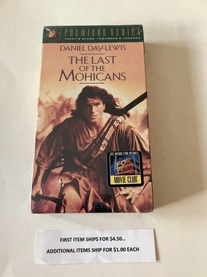 VHS Tape   The Last of the Mohicans  $3.00    Sealed!!1   Shipping   $4.50/$1.00 - Image 1 of 2