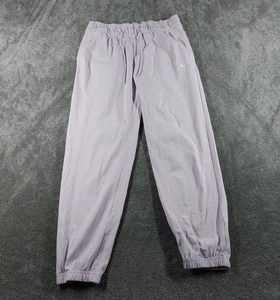 Nike Jogginghose Damen Medium Lavendel Lila Baumwolle Gym Sweatpants - Bild 1 von 10