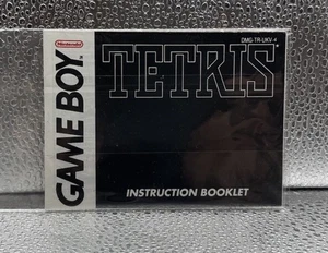 Tetris Nintendo Game Boy Manual UKV - Picture 1 of 5