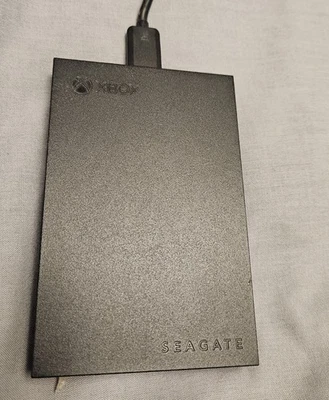 XBOX Seagate 2TB Hard Drive with USB Cable - Image 1 of 3