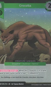 Crocotta 070/214 Holo Rare MZ1 Metazoo Base Set - Picture 1 of 2