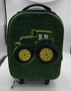 John Deere Kids Rolling Suitcase - Tractor - Picture 1 of 1