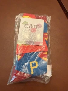 C&M Studio O’Neil Cruz Pittsburgh Pirates Superman Print Socks Set - Picture 1 of 2