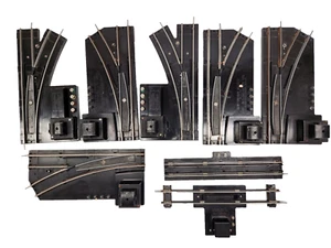 8 American Flyer Right Left Straights Switches 3/16" S Scale Gauge Train Track - Photo 1 sur 23