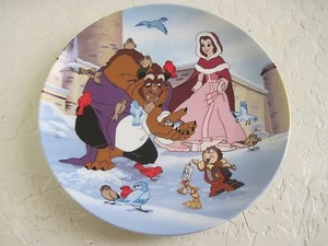 Disney's Beauty and The Beast WARMING UP Collector Plate 3rd - Picture 1 of 2