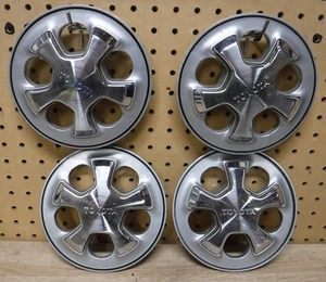 (4) Toyota Camry Cressida OEM Wheel Center Cap Silver & Machined 1986 1987 1988 - Picture 1 of 6