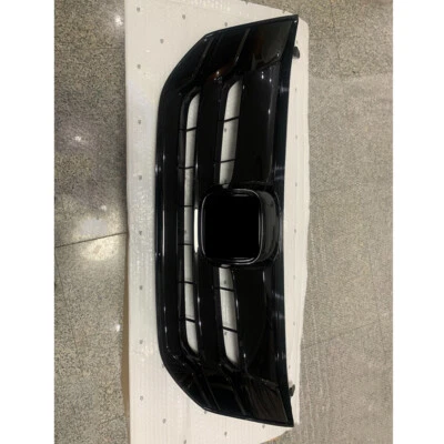 适用于本田 Crosstour 2013 14 2015 光泽黑色前保险杠格栅烤架 — 第 1/2 张图片