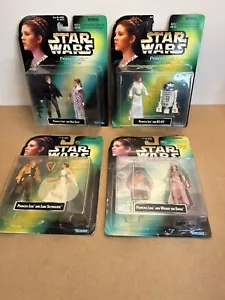 Star Wars POTF Princess Leia Collection Action Figures Bundle / Lot - Picture 1 of 7
