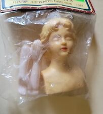 New Darice Craft Supplies 2.5" Plastic Angel Head and Hands Doll Parts NIP