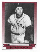 Jack McKeon 2005 Carolina League 50th Year All-Time Anniversary Card 