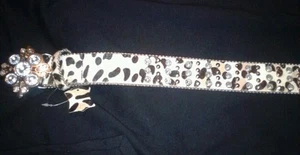 Leopard Spotted Style belt by Buckle - Picture 1 of 3