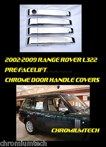 2002-09 Land ROVER RANGE ROVER Vogue L322 CHROME Door Handle Cover Supercharged - Bild 1 von 3