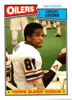 1987 Topps #310 Ernest Givins - Super Rookie RC FREE SHIPPING! - Image 1 of 2