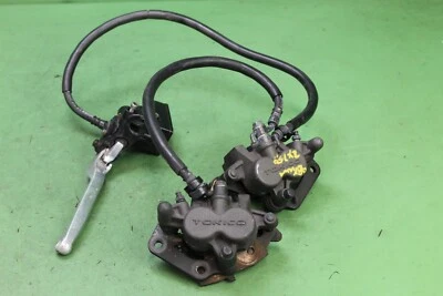 1998 KAWASAKI NINJA ZX7R OEM RIGHT LEFT FRONT BRAKE CALIPER SET PAIR CALIPERS Foto 1 de 4