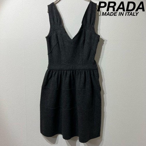 Raro abito estivo senza maniche Prada alta qualità 38