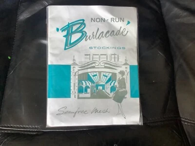 New Old Stock Nylon Stockings Burlacade Savile Row Original 1960’s Seamfree - Image 1 of 2