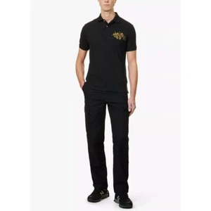 Polo Ralph Lauren Men's Slim Fit Lunar New Year Triple-Pony Polo Shirt Blue XXL - Picture 1 of 12