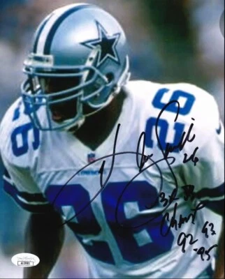 凯文·史密斯 "3X SB Champ 92,93,95" 签名 达拉斯牛仔队 8 x 10 照片 (JSA) — 第 1/4 张图片