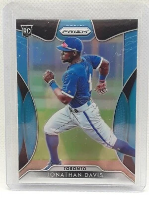 Jonathan Davis 2019 Prizm Baseball - CAROLINA BLUE #162 RC - Toronto Blue Jays - Image 1 of 2