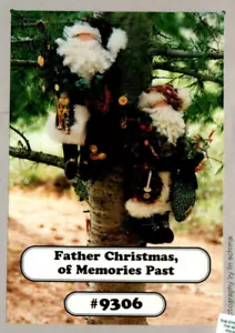 Father Christmas of Memories Past Santa Doll Pattern Soft Sculpture Country - Picture 1 of 2