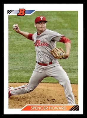 Spencer Howard 2020 Bowman Heritage #BHP-55 Prospects Philadelphia Phillies - Image 1 of 2