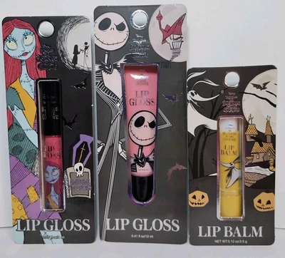 Nightmare Before Christmas Lip Gloss and Balm Set - Image 1 of 4