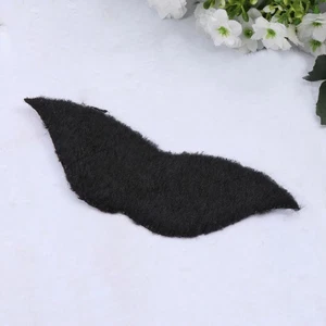 6 Pcs Artificial Beard Halloween Party Favors Self Adhesive Mustaches - Imagen 1 de 12