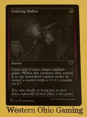 Magic The Gathering Innistrad: Double Feature Undying Malice #401 Foil MTG TCG - Image 1 of 2