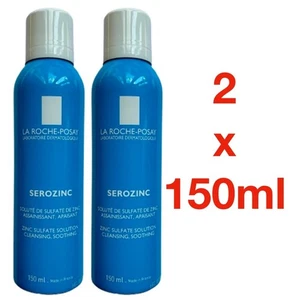La Roche-Posay Serozinc 2 x 150ml Zinc Sulfate Solution, Cleansing , Soothing - Picture 1 of 8