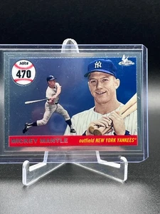 2008 Topps Chrome #MMSC470 Mickey Mantle HOF - Picture 1 of 2