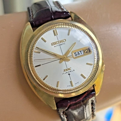 Vintage SEIKO DX 6106-6007 men's automatic watch Crosshair dial September 1969 - Image 1 of 4