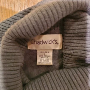 Chadwicks Sweater, Size L, Turtleneck, Pullover, Green Hong Kong - Picture 1 of 4