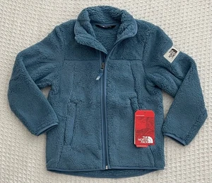 GIACCA FULL ZIP THE NORTH FACE GIRLS CAMPSHIRE - Blu Provinciale - XS (6) - Foto 1 di 10
