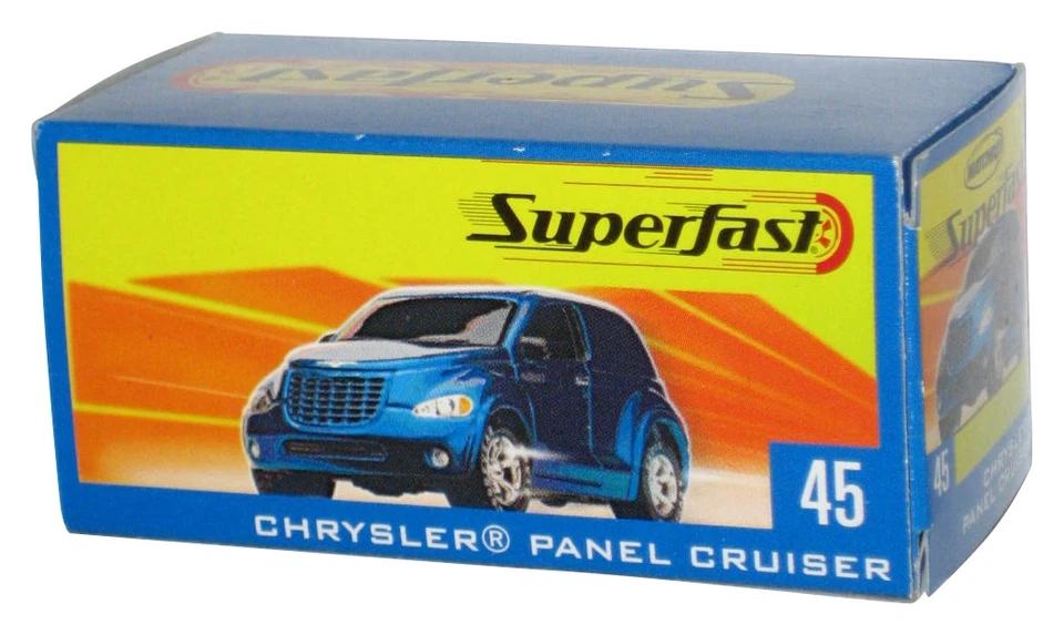 Matchbox Superfast (2004) Blue Chrysler Panel Cruiser Power Grab Box Toy Car #45 - Image 1 of 1