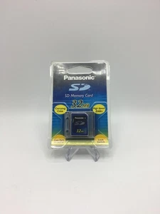 Retro Panasonic SD 32MB Memory Card (RP-SD032BPPA) - Picture 1 of 2
