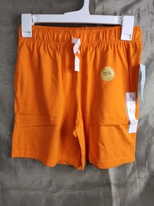 Neu mit Etikett Cat & Jack Jungen L Large 10-12 Shorts orange Strick über dem Knie Pull-On - Bild 1 von 2