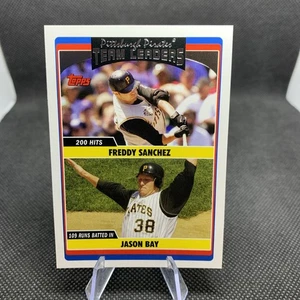 2006 Topps Update Team Leaders Jason Bay Freddy Sanchez #UH300 Pirates - Picture 1 of 2