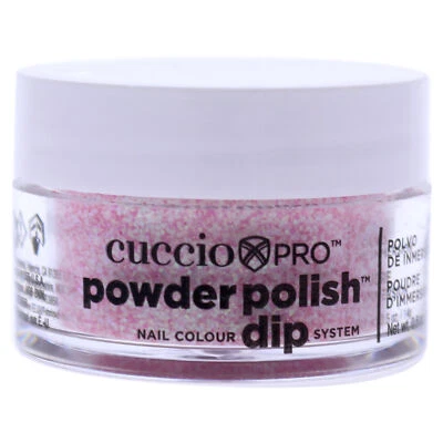 Cuccio Pro Powder Polish Nail Colour Dip System - Soft Pink Glitter - 0.5 oz - Image 1 of 2