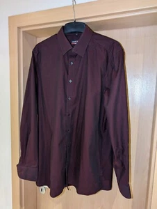 Marvelis Herren Hemd Body Fit weiß - Gr. 43 / 17" Violette - Bild 1 von 2