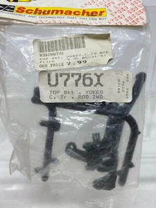 NOS Vintage RC Part Schumacher U776X Top Bracket, Yokes, C.Tr.Rod for 2wd Buggy - Picture 1 of 1