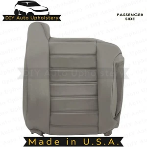 2003-2007 For Hummer H2 Passenger Top Leather Seat Cover Replacement Gray - Picture 1 of 5