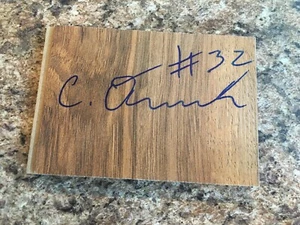 Piso de baloncesto de la NBA firmado por Chinanu Onuaku Lousville Cardinals Houston  - Imagen 1 de 1