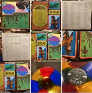 MARBLE VINYL JEFFERSON AIRPLANE GOLDEN ALBUM JAPAN / Tri-colored / SRA-5121 RCA - Picture 1 of 18